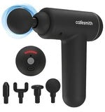 Massager Gun For Full Body Massager [4 Headsl] 6 Speed Mode Massager for Full Body Pain Relief, Muscle Relaxation of Neck, Shoulder, Back, Foot for Men & Women, Black.