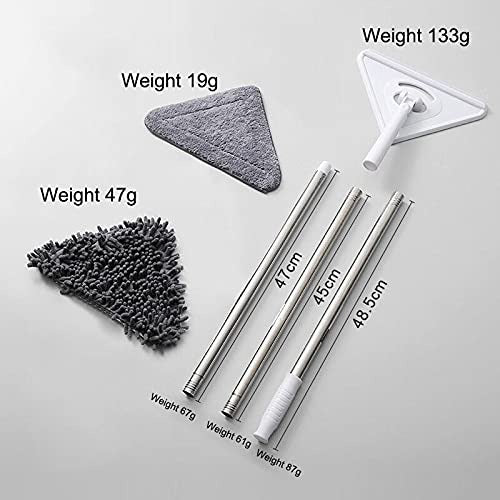 Stainless Steel Triangular Cleaning Mop