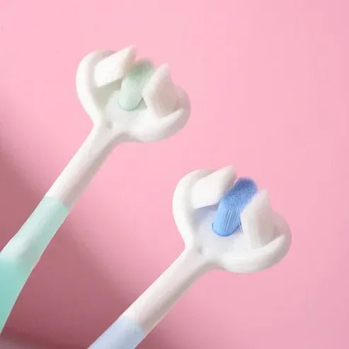 Kids 3D Soft Bristle Toothbrush | Children’s Cartoon Tooth Brush